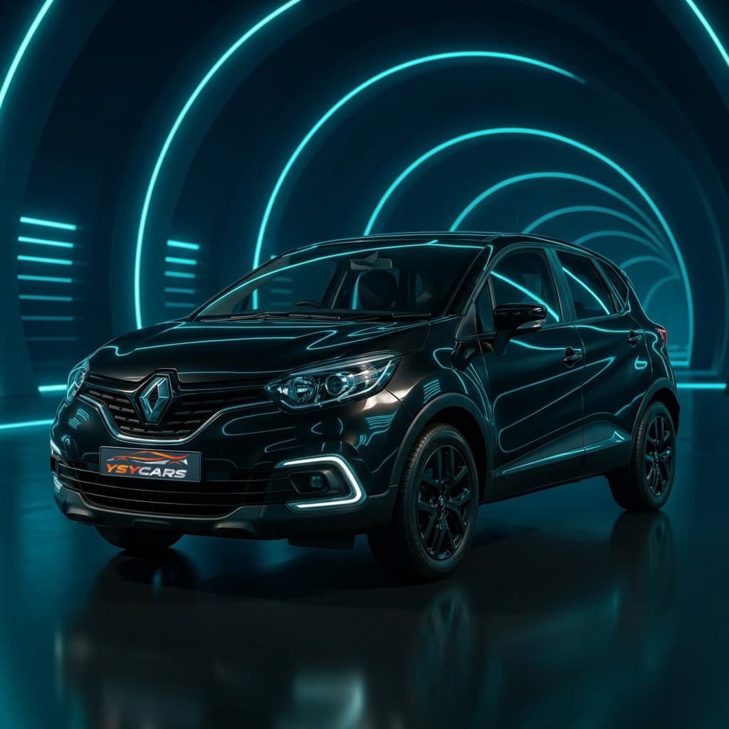 Renault Captur Automat negru crossover inchiriere auto Iasi YSYCARS