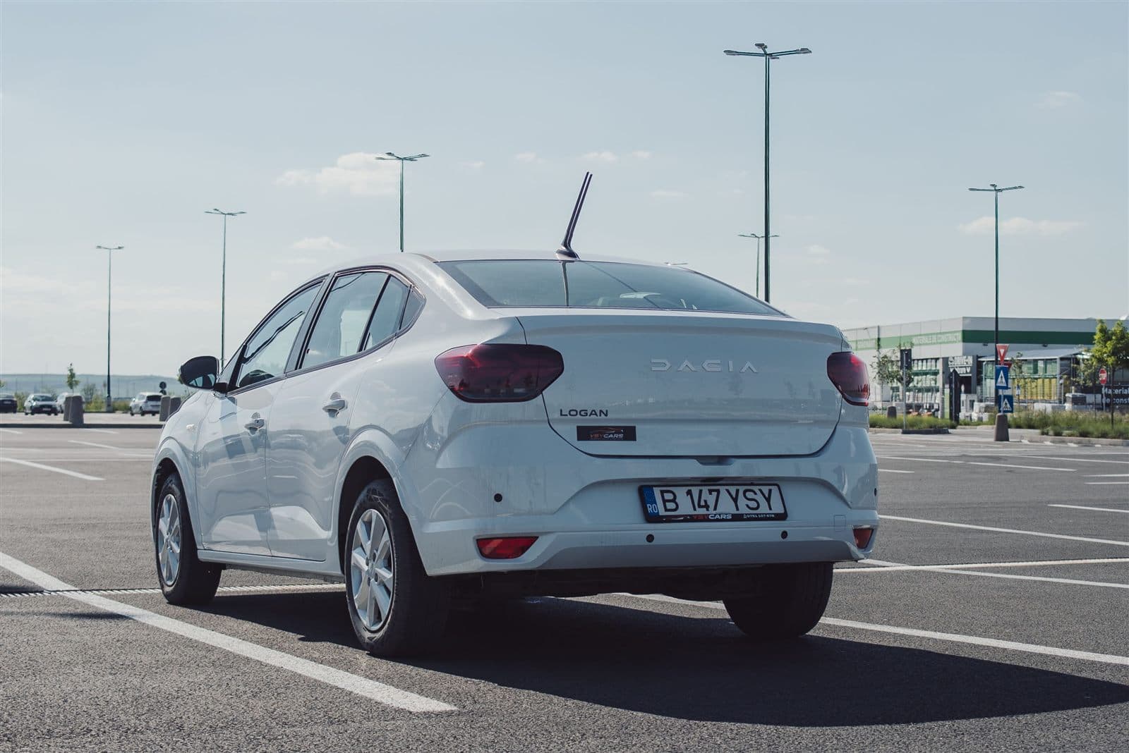 Dacia Logan III spate sedan rent a car Iasi